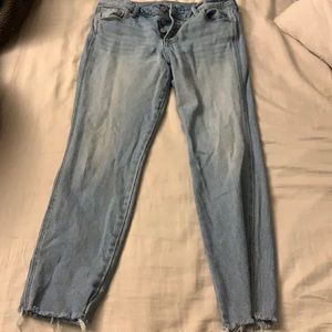 Old Navy rockstar super skinny ankle jeans size 10